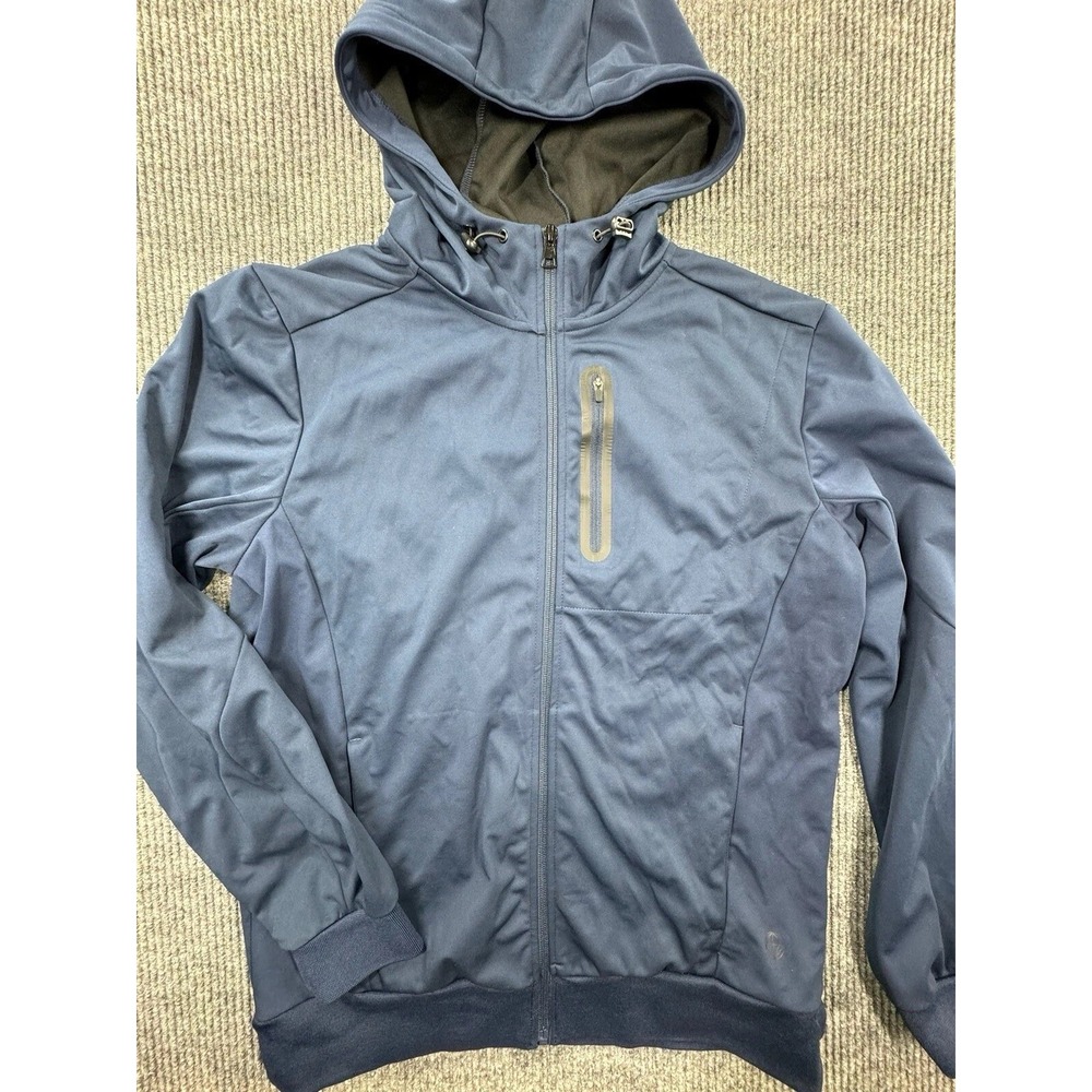 Mondetta Outdoor Project Jacket Mens Medium Hooded Full Zip Softshell Pockets